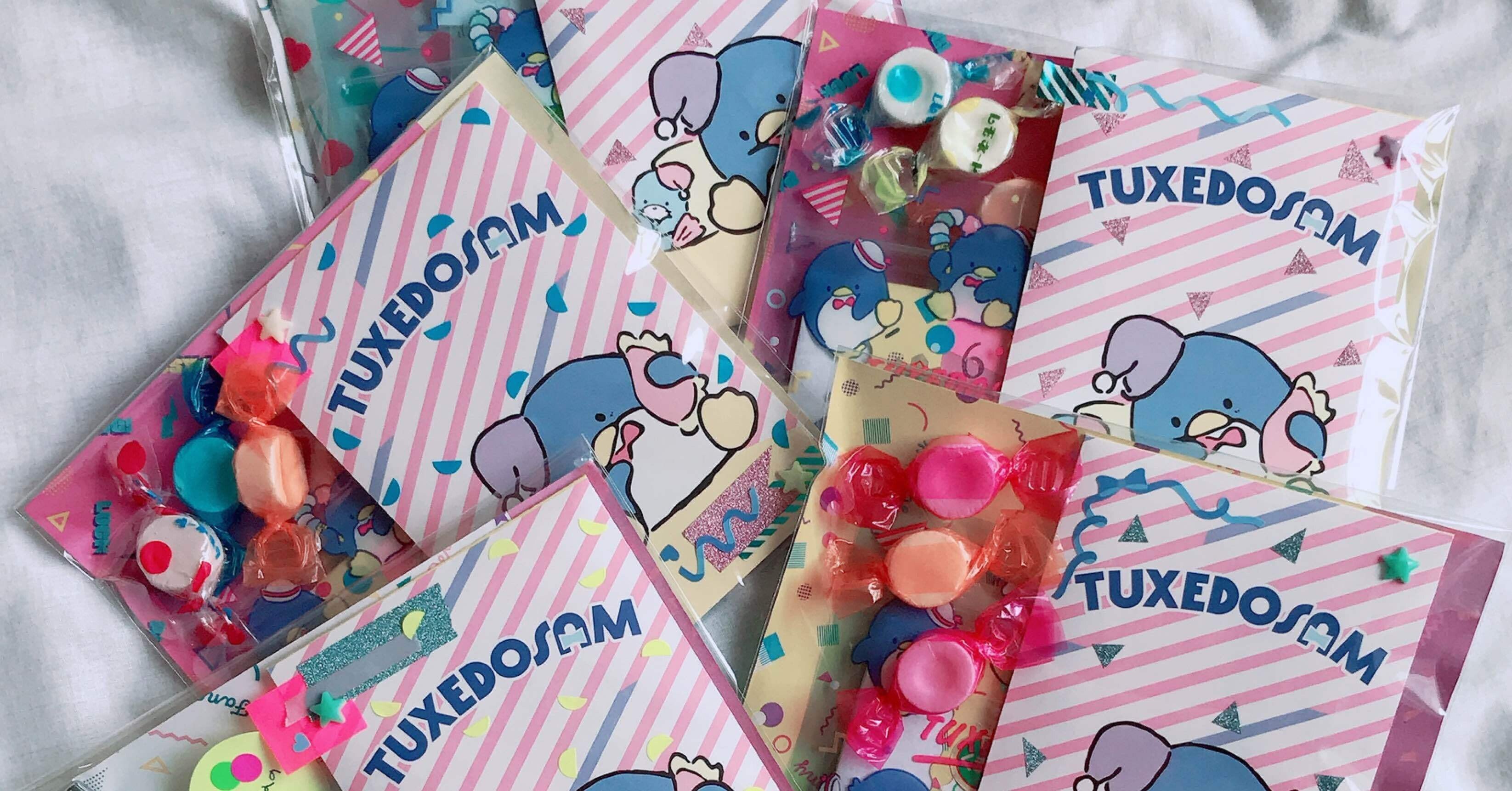 タキシードサムのミニメモを消費して 便箋を作る まろ Note