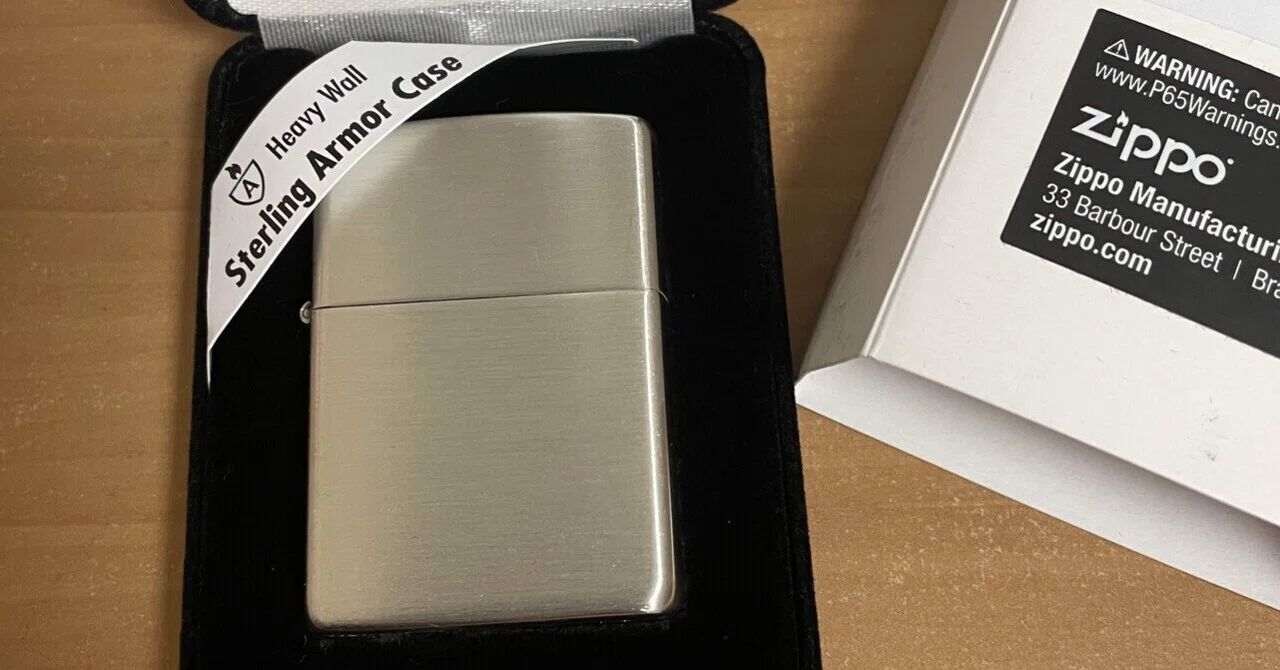 Armor純銀ジッポー チューニングzippo スターリングシルバー2023