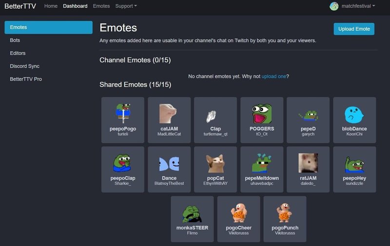 Twitchでポゴのエモートを使えるようにする方法 まっちフェスティバル Note Twitchでポゴのエモートを使えるようにする方法 まっちフェスティバル Note