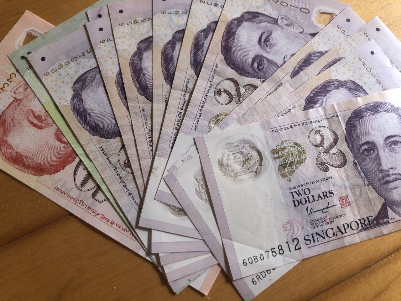 所持金（外貨）発表｜Kiyofumi