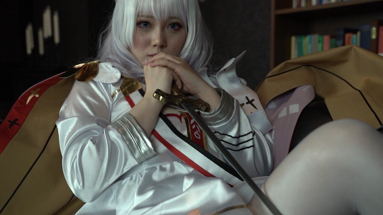 アズールレーン ル・マランコスプレ 歪萌社衣装+ウィッグ ル·マラン バニーガール コスプレ 衣装