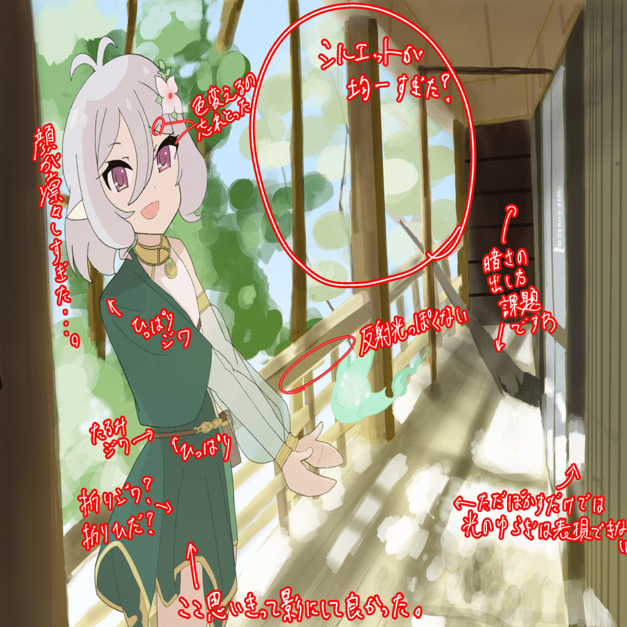 4 8時間イラスト練習振り返り 2回目 宰河 楽 Note