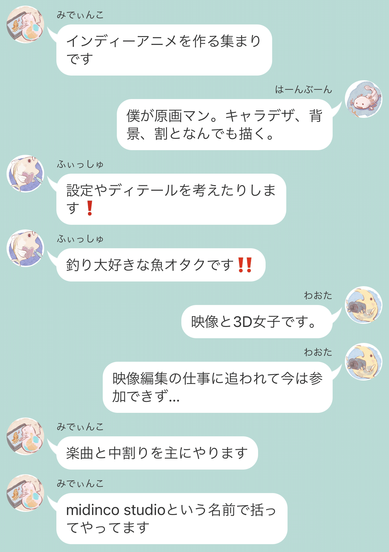 アニメ制作記 魚乙女 うおとめ 番外編 友人が 作画王グランプリに挑戦した話 Midinco Note