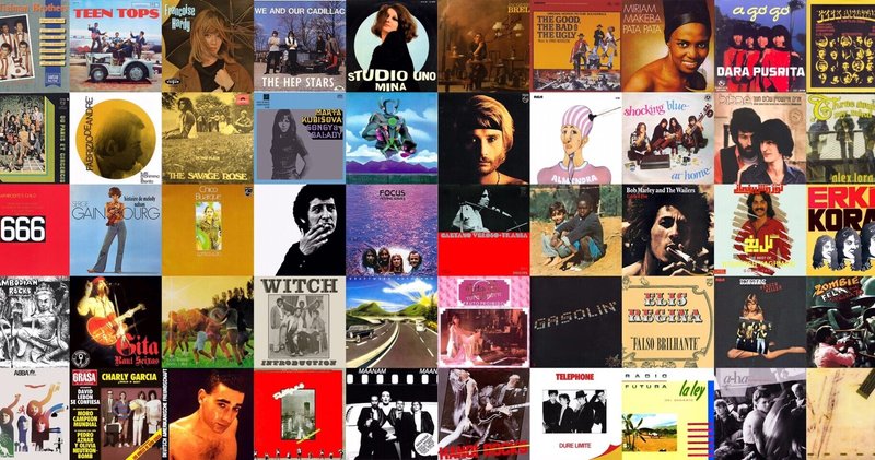 沢田太陽の 非英語圏名作アルバム100選 21年版 前 1950s 1986年の50枚 The Mainstream 沢田太陽 Note