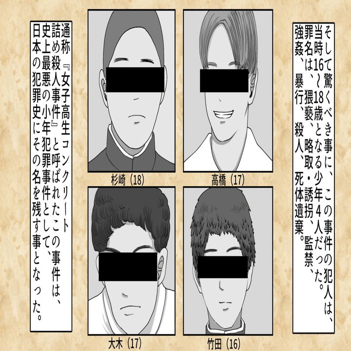 実話 最悪の少年犯罪 女子高生コンクリート詰め事件とは 漫画 雑学王子トリビアーン Note