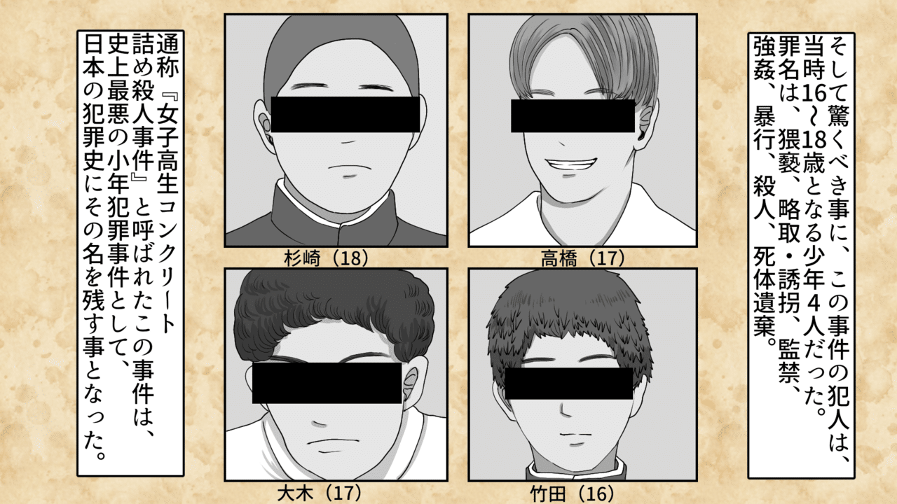 実話 最悪の少年犯罪 女子高生コンクリート詰め事件とは 漫画 雑学王子トリビアーン Note 実話 最悪の少年犯罪 女子高生コンクリート詰め事件とは 漫画 雑学王子トリビアーン Note