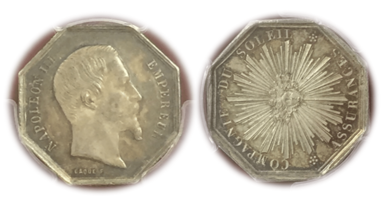 ご存じですか？大変珍しい代用貨幣「フランス ナポレオン3世のジュトン