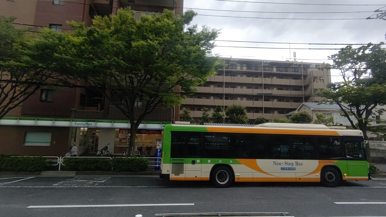21年5月13日 都営バス 亀29系統に揺られて なぎさニュータウン 西葛西駅 亀戸駅 復路編 レールスター けんたろう Note