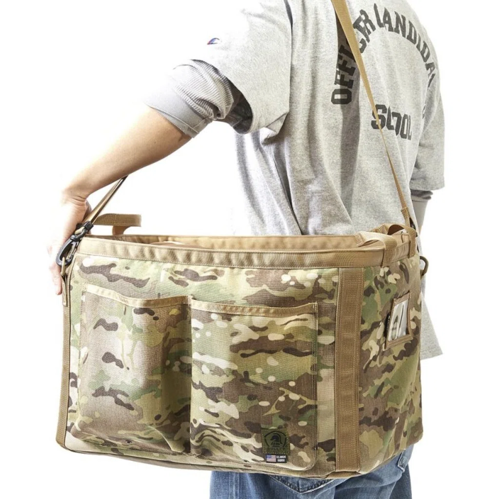 未使用時は折り畳める大容量ギアコンテナ！BALLISTICS（バリスティック