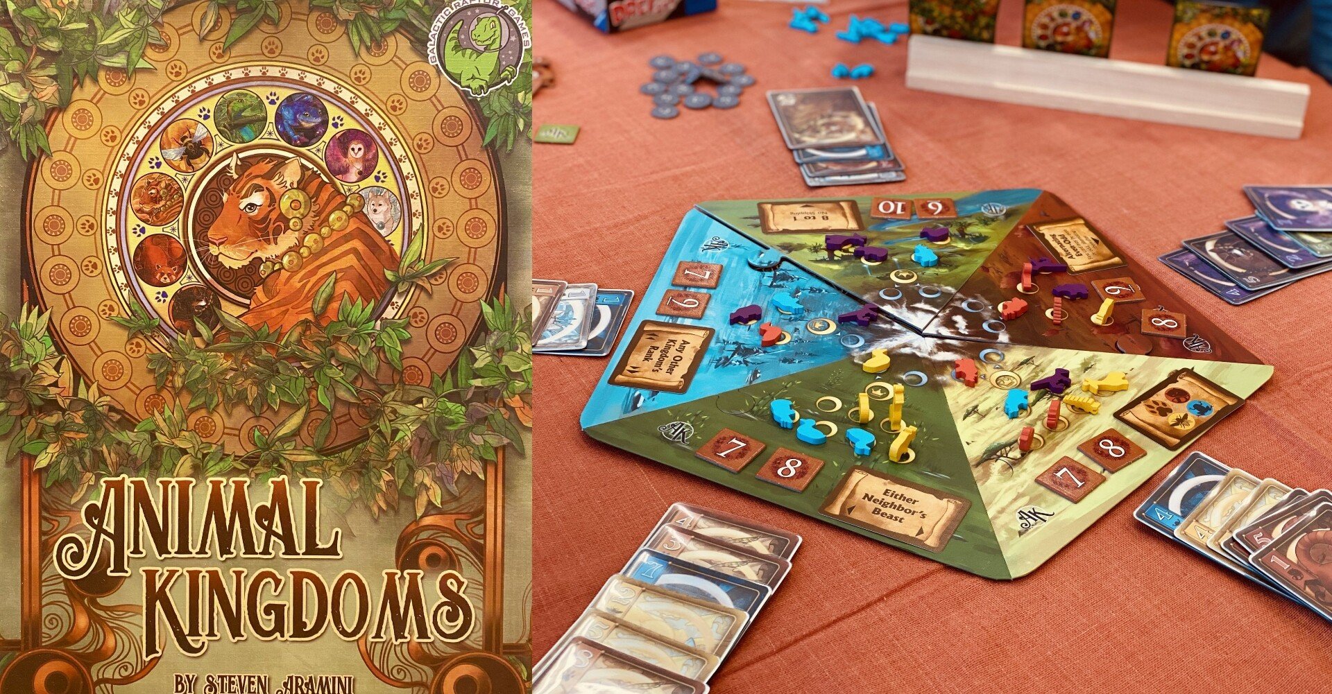 ボードゲーム　アニマル・キングダムス 第1版 (Animal Kingdoms) [日本語訳付き] アニマルキングダムス、名古屋のボードゲームショップ、ゲーム