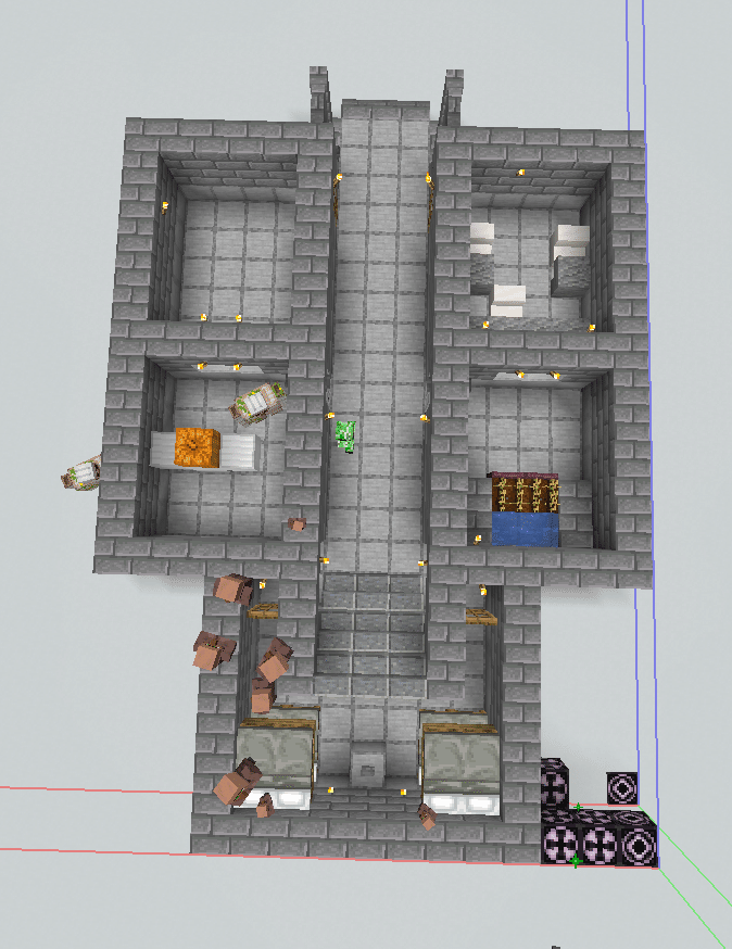マインクラフト 短編ストーリー 空中都市建設物語 Part3 Haru Note
