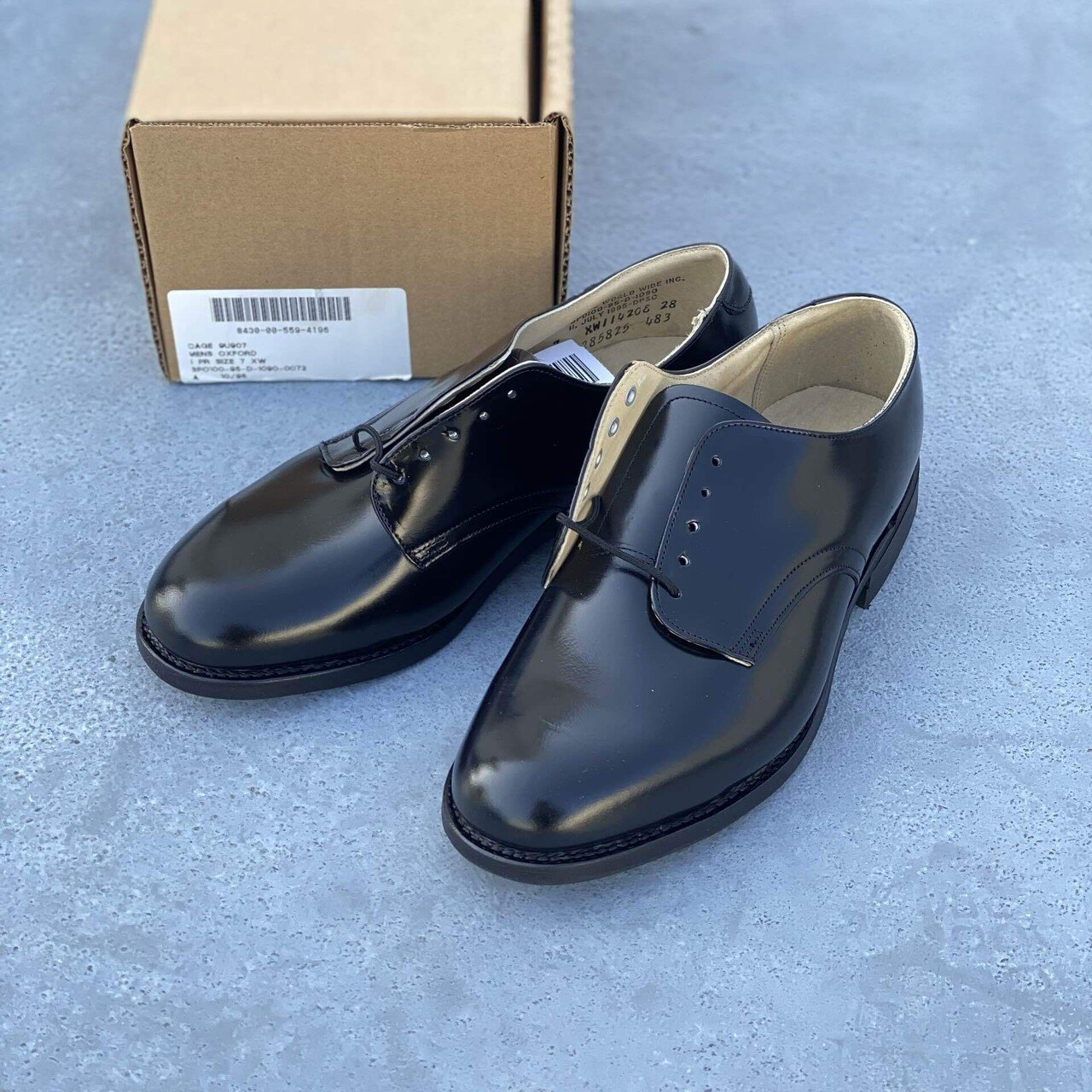 u.s navy サービスシューズ　7 1/2R u.s navy サービスシューズ 7 1/2R