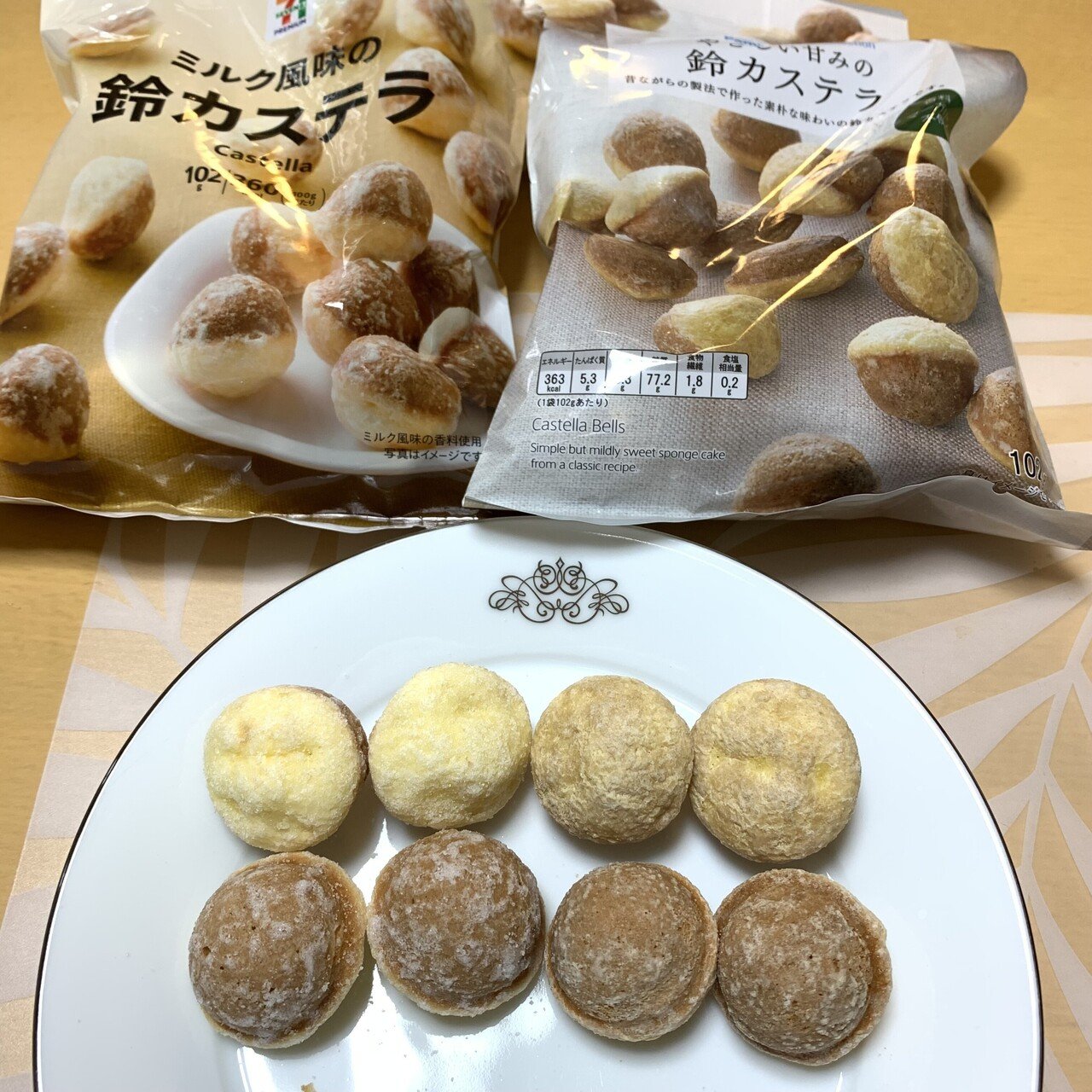 鈴カステラ食べくらべ｜F.Kawabata