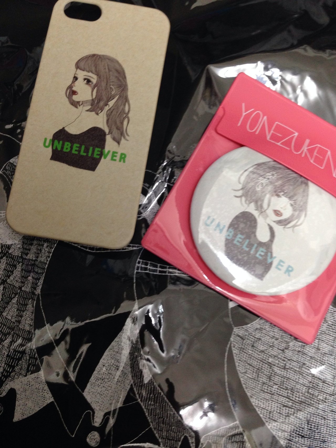 米津玄師 '14 帰りの会 UNBELIEVER 缶ミラー Unbelivers | 米津玄師