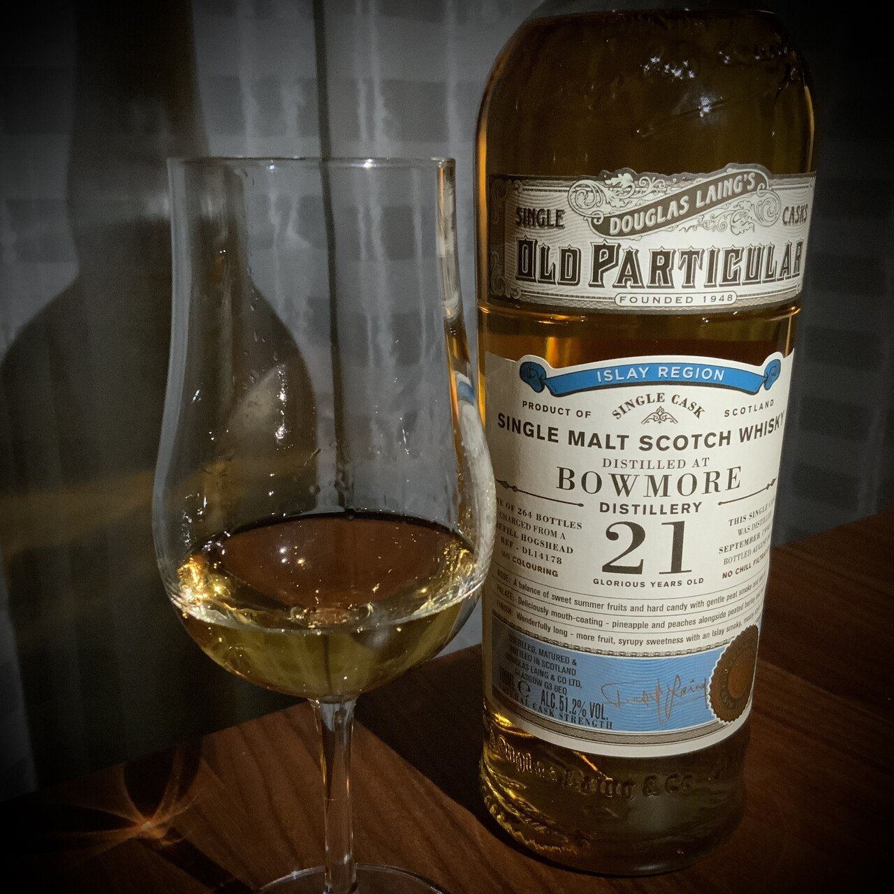 ダグラスレイン オールドパーティキュラー ボウモア 1998 21年