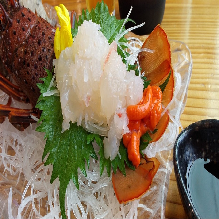 伊勢海老の内子 Lobster S Inner Roe 千葉県いすみ市大原 船頭の台所 魚介馬鹿一代 Fish Nerd Life Note
