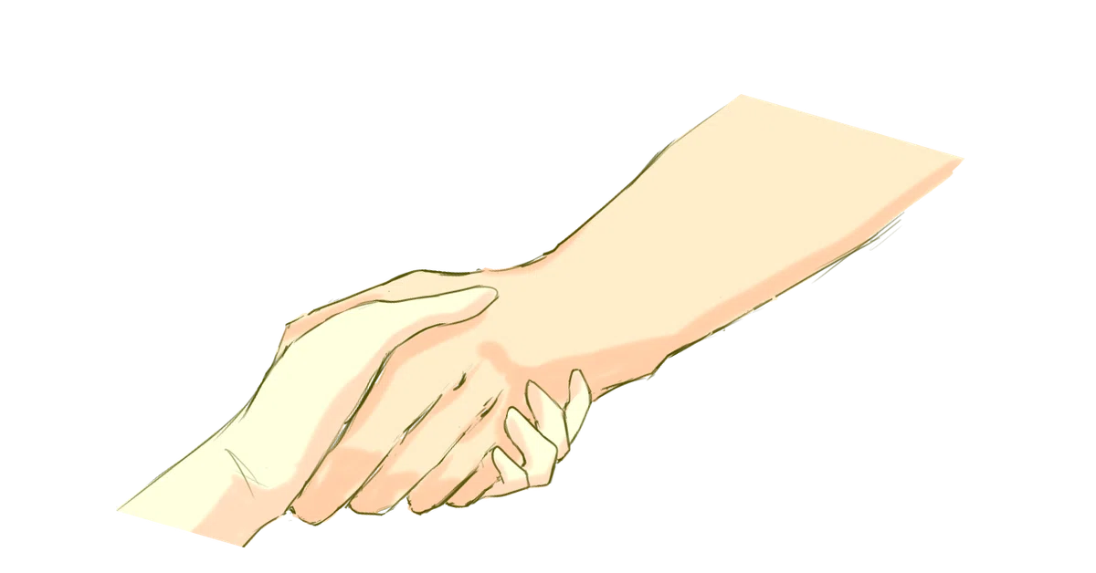 引っ張る手2逆