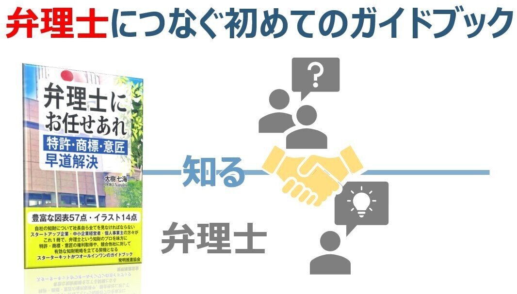 弁理士にお任せあれ 特許 商標 意匠 早道解決 知財ビジネスを知るための最初の1冊に最適 大樹七海 Ookinanami 雅号 弁理士 科学 知財コンテンツクリエイター Note 弁理士にお任せあれ 特許 商標 意匠 早道解決 知財ビジネスを知るための最初の1冊に最適 大樹七海 Ookinanami 雅号 弁理士 科学 知財コンテンツクリエイター Note