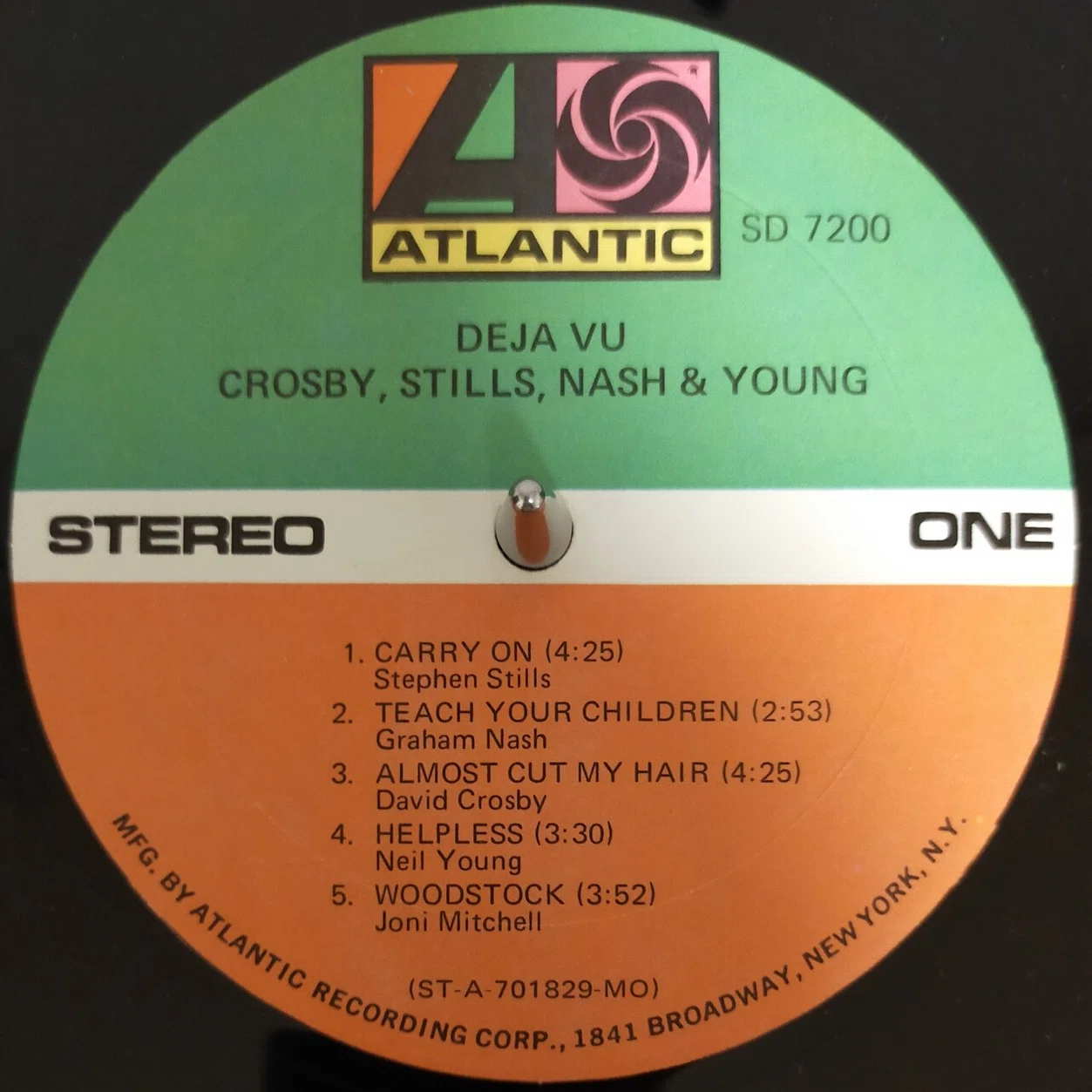 Crosby, Stills, Nash & Young『Déjà Vu』 （1970）｜Feelin