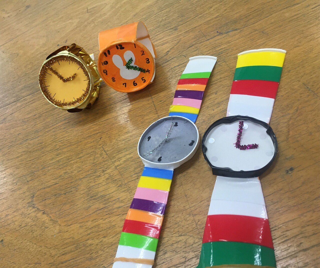 おうちでぞうけい32 紙コップで腕時計を作ろう 美育文化ポケット Note