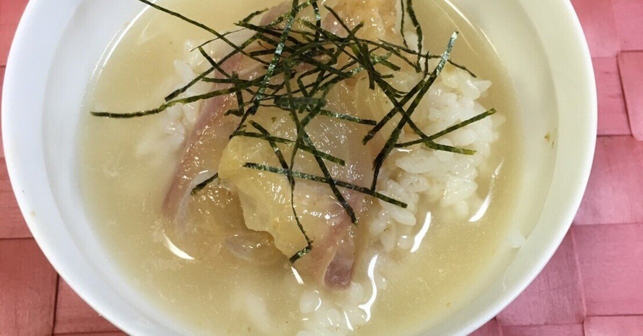 鯛茶漬け ごはんですよ Note
