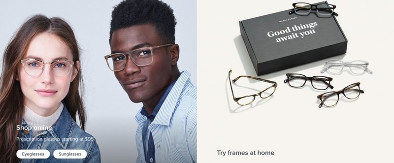 #7：Warby Parker - ミレニアム世代のファッショニスタに支持されるアイウェアサービス -