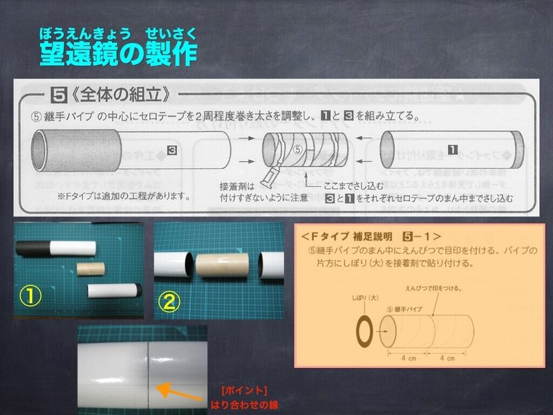 手作り天体望遠鏡　コルキット　スピカ.009