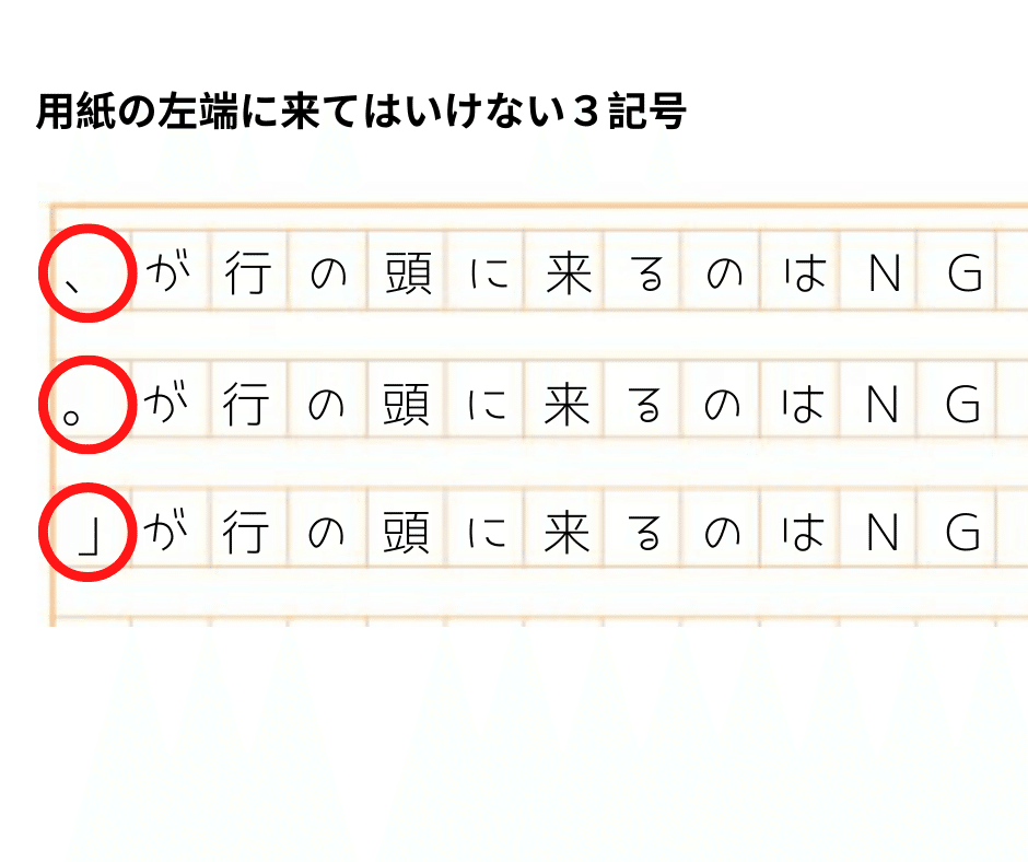 原稿用紙の使い方 ヨコ書きのかぎかっこと句読点 れどぺん 志望理由書メンター Note