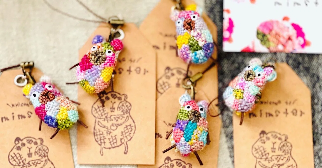 モザイクダーニング刺繍は、一期一会。｜ミムラトモミ