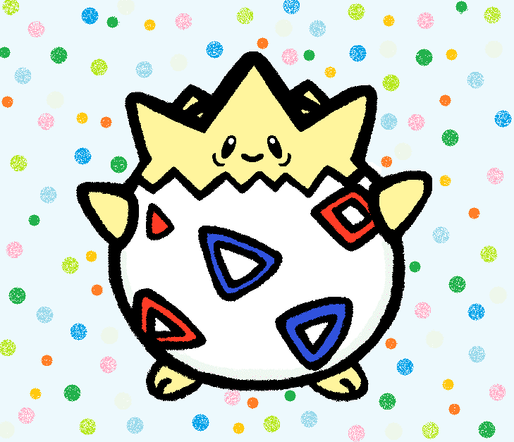 毎日ちょっとづつ描いてたトゲピーの絵が完成 マウスで描いてるので丸みを出すのが難しかった こんな手間のかかる描き方 をしてる人いるんだろうかと思うけど 何年もこのスタイルだから慣れてしまった たか Note