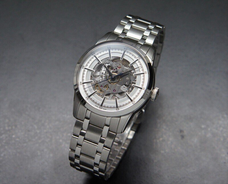 ハミルトン　レイルロード　スケルトン 腕時計 レイルロ―ド スケルトン｜福岡天賞堂/ハミルトン正規販売ショップ