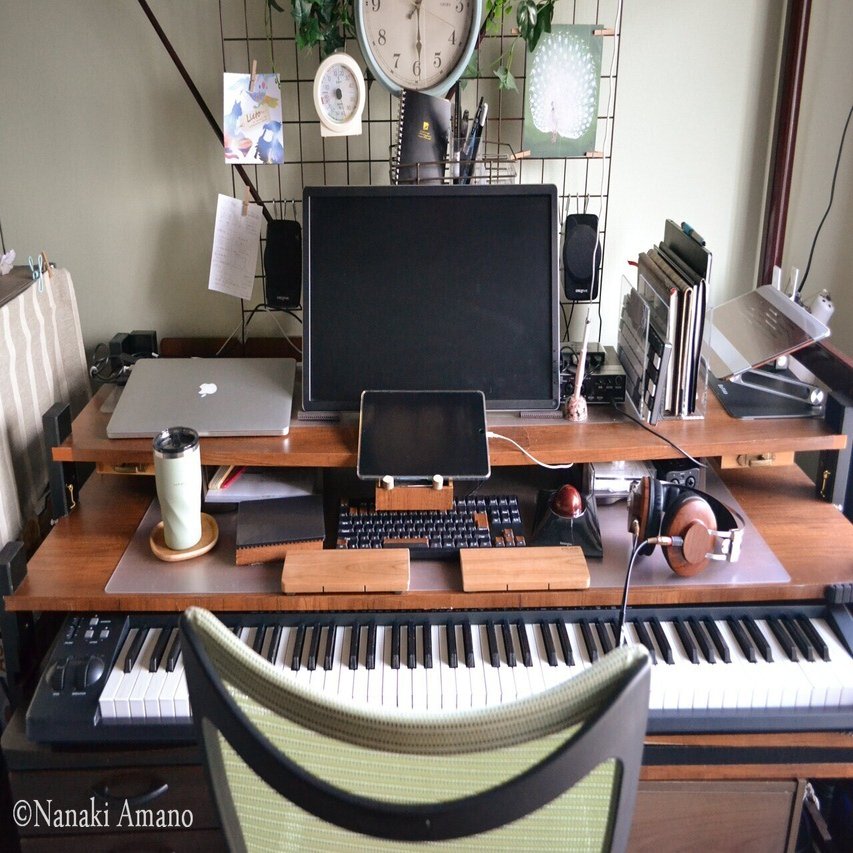Dtmデスク自作から１年 現在の環境 天野 七祈 Note