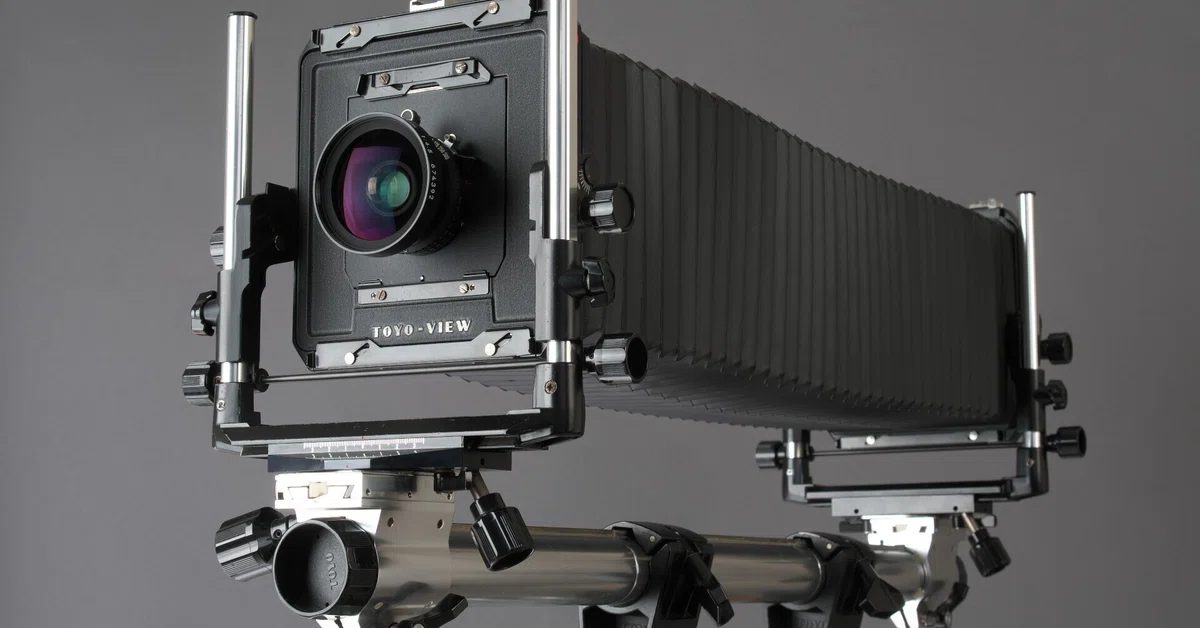 大判カメラ ホースマン4×5 レンズ付き ニッコールW210mmF5.6【良品 