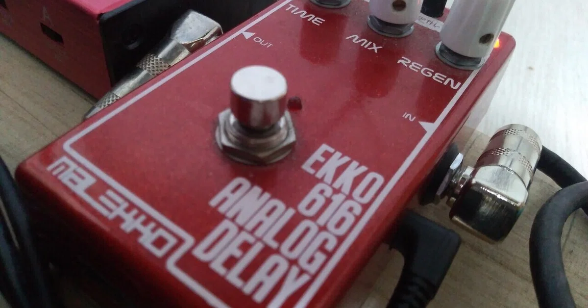 スタンダード発振系Malekko Ekko 616 MK2 Analog Delayレビュー 