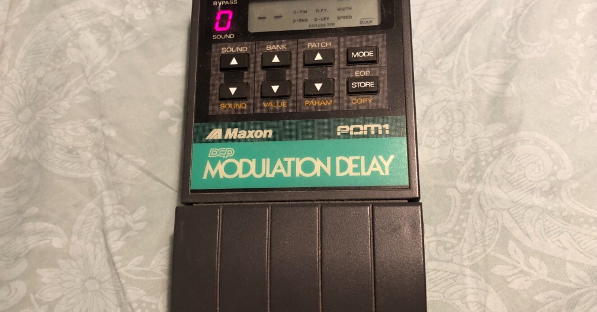 maxon dm-01 モジュレーション ディレイ 希少品 maxon dm-01