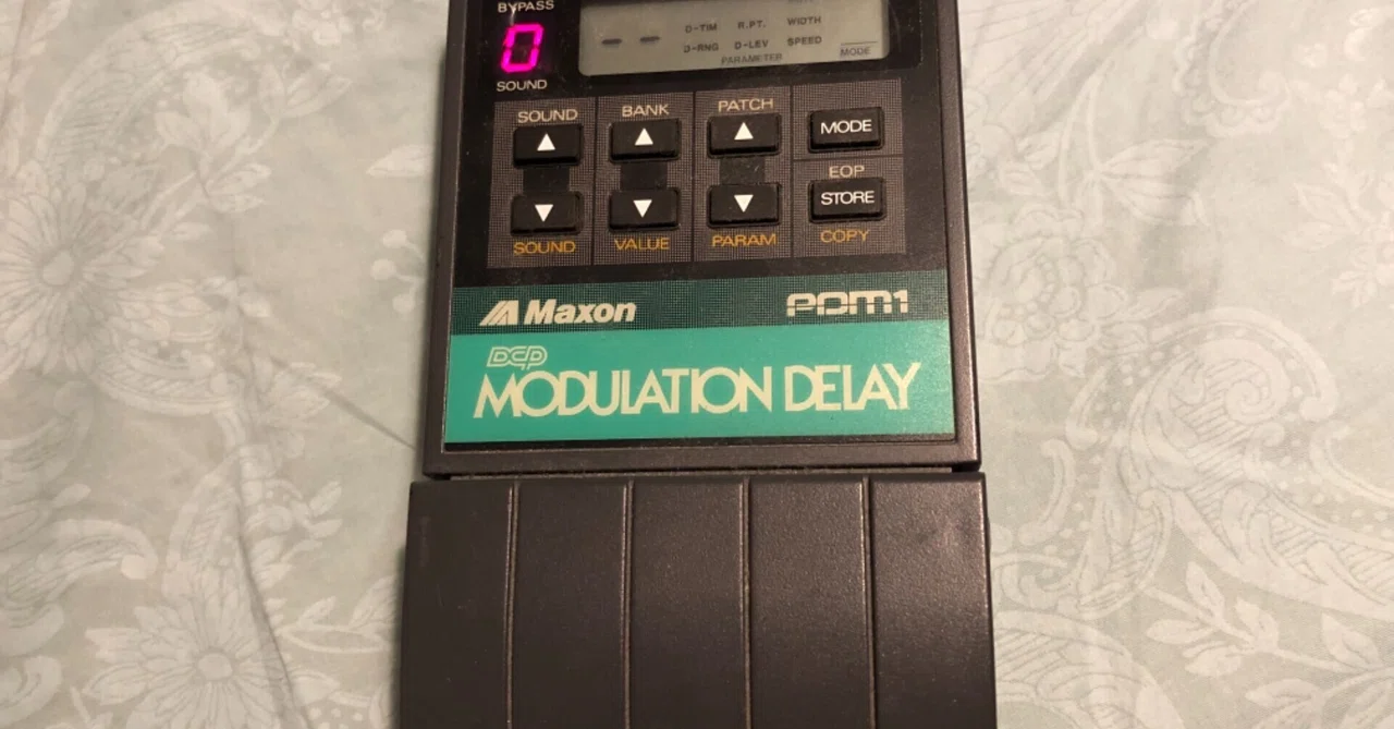 マクソン Maxon ディレイ DELAY PDD1 エフェクター grun マクソン Maxon ディレイ DELAY PDD1 エフェクター grun
