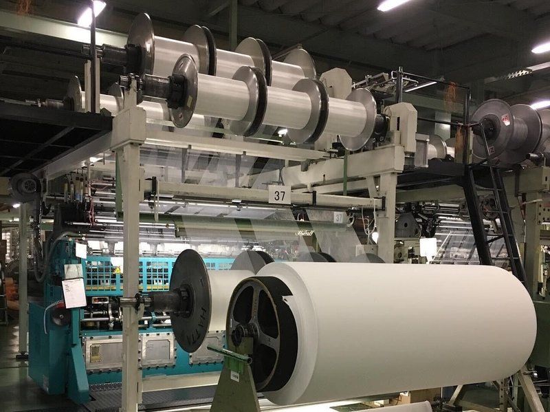 八田経編 出展者インタビュー 9 Textile Japan Showroom22ss 宮浦晋哉 糸編 Note