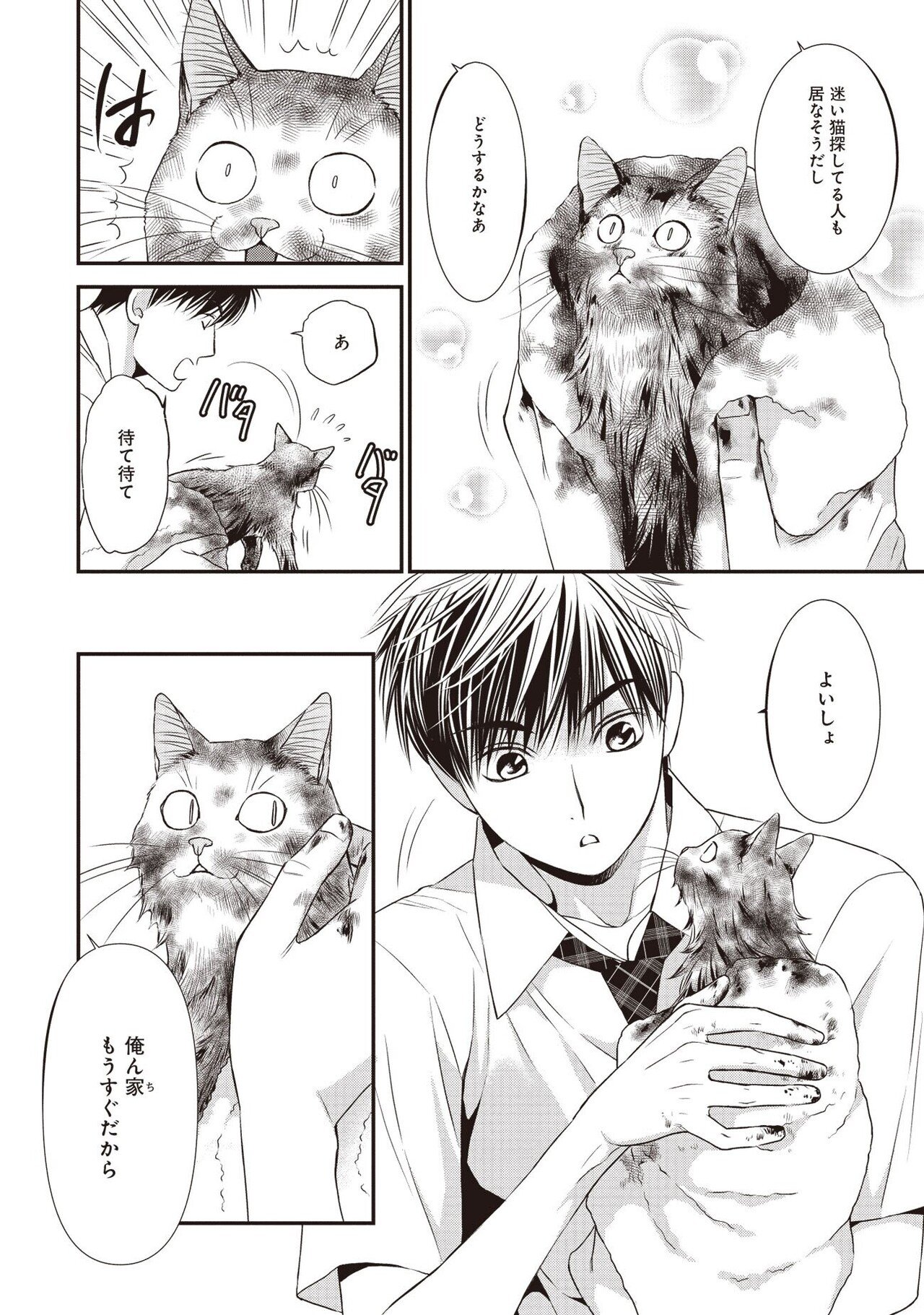 無料1話まるごと試し読み】5月新刊BL「ねこ先輩と猫かぶりくん