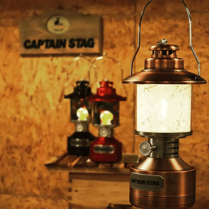 キャプテンスタッグ(CAPTAIN STAG) キャンプ ランタン ライト ツイン