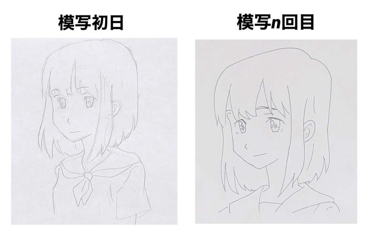 イラストど初心者が三ヶ月ひたすら模写してみました あいし Note