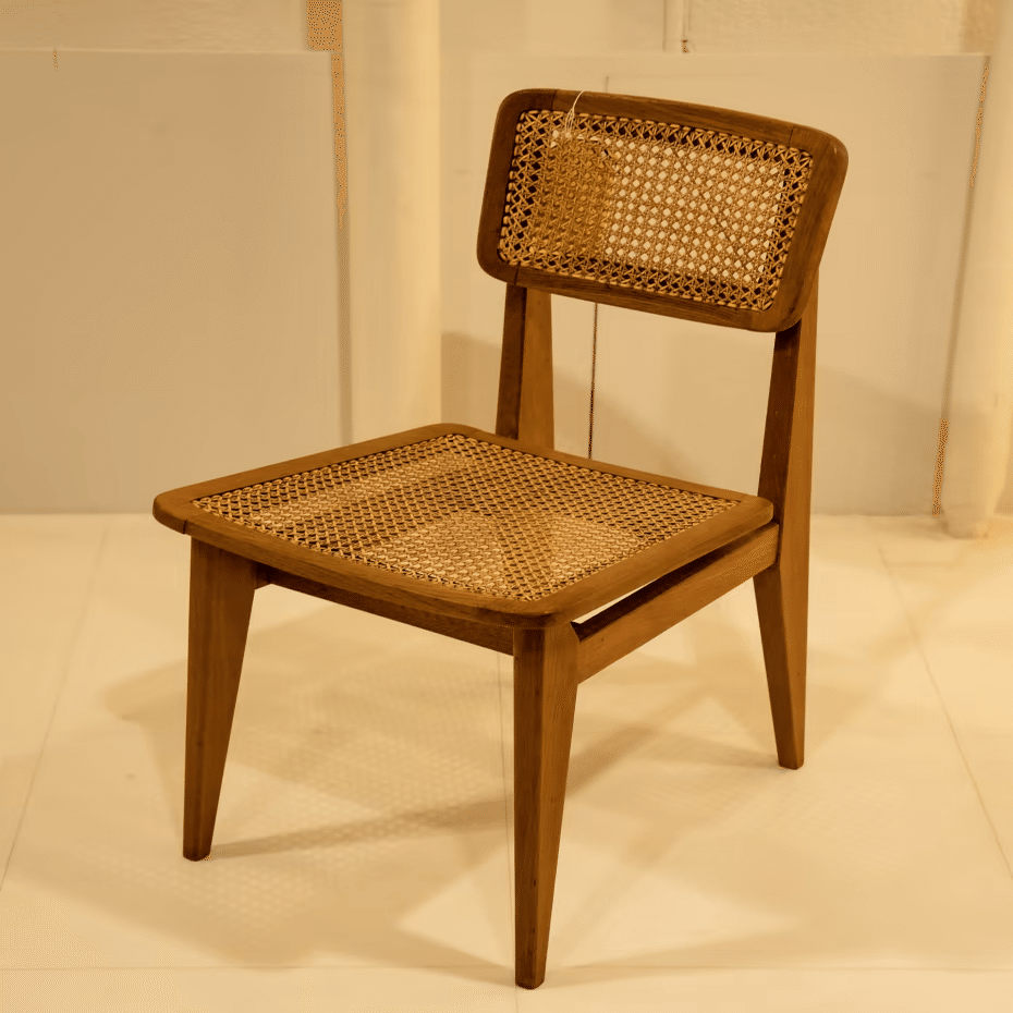 ② Marcel Gascoin ガスコアン / ペリアン ジャンヌレ stoop | C-Chair by Marcel Gascoin in Oak