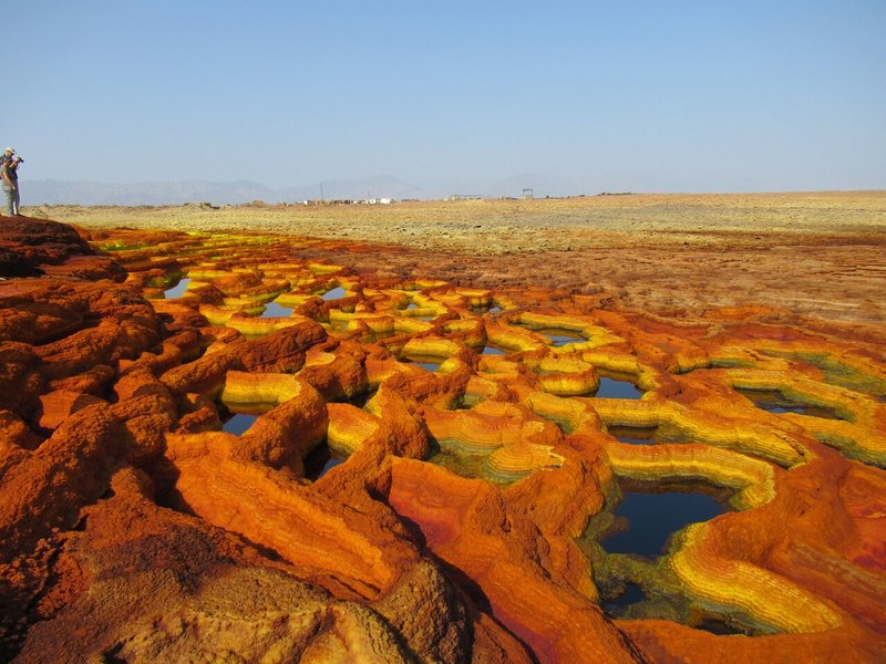 エチオピア　ダナキル砂漠