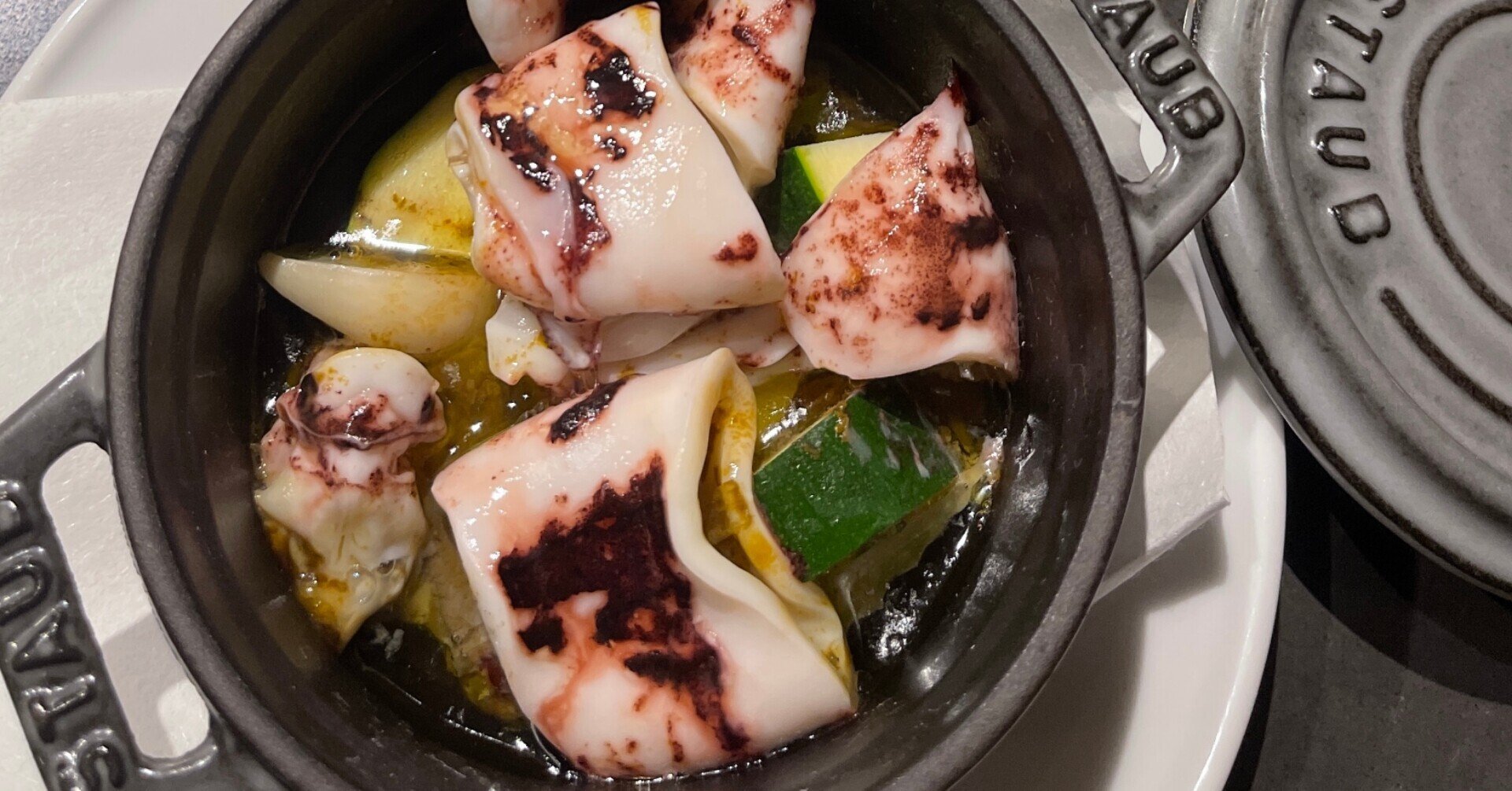 イカのアヒージョ バスク風 わた炒めと煮物 いこまゆきこ 料理家 食まわりのあれこれ Note イカのアヒージョ バスク風 わた炒めと煮物 いこまゆきこ 料理家 食まわりのあれこれ Note