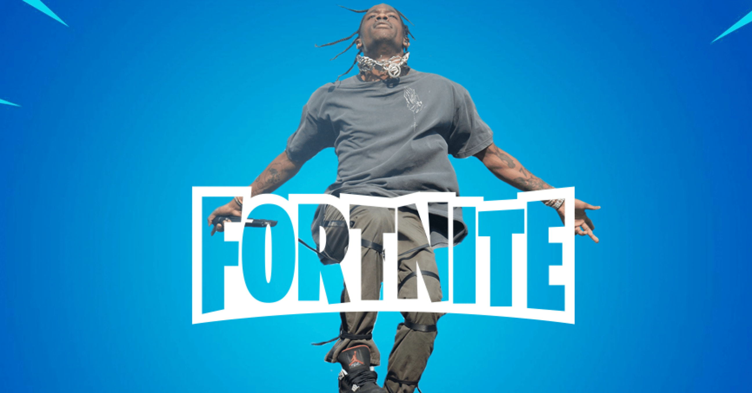 Travis scott Fortnite コラボ限定ポスター United Mart Poster Travis Scott - Fortnite Game Poster 12 x