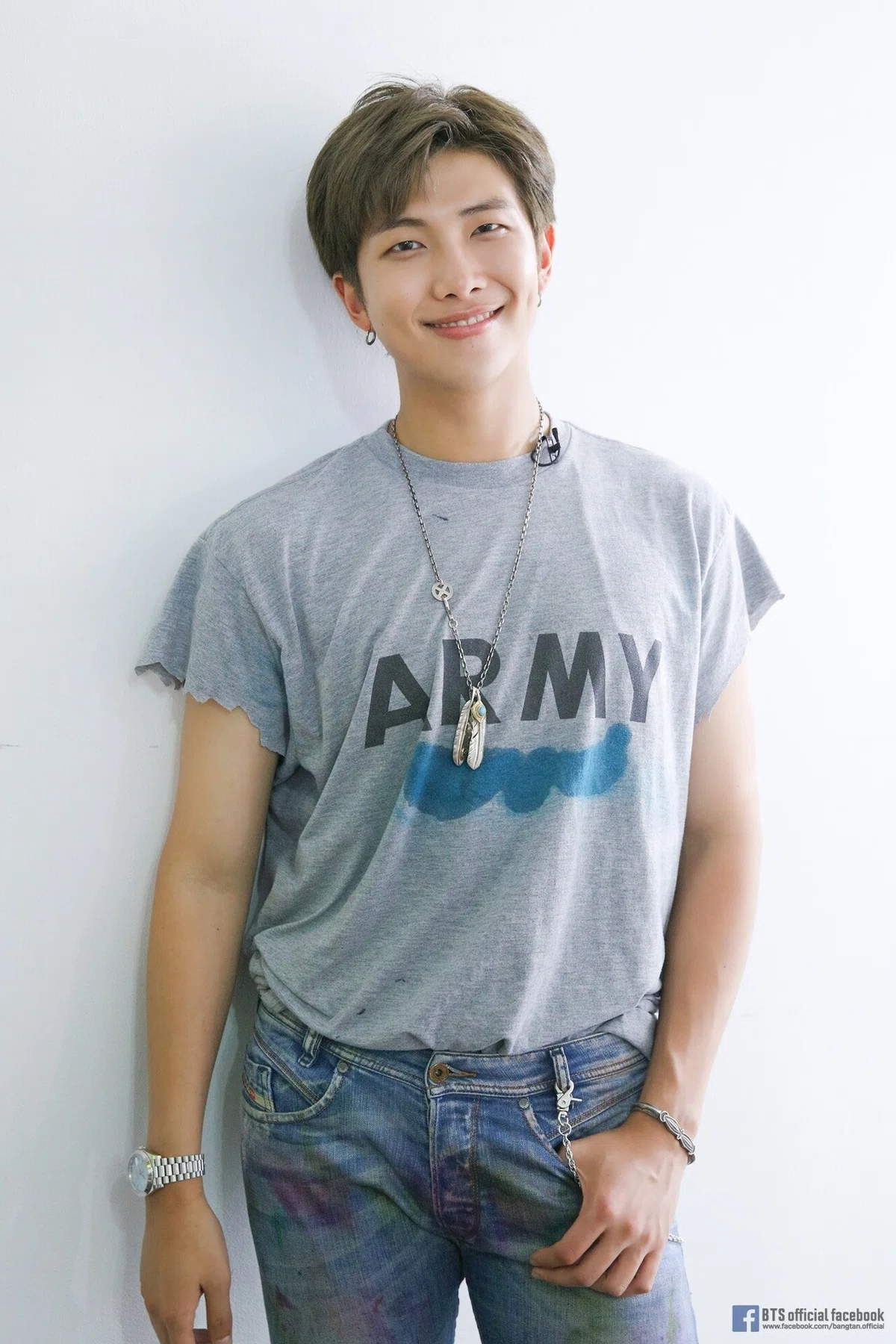 BTSと韓国語】 RMの名前をハングルで｜あおいうえ