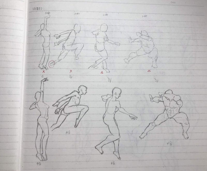 Pose Trainer でイラストの練習をしてみた Part2 けつあご3世 Note Pose Trainer でイラストの練習をしてみた Part2 けつあご3世 Note
