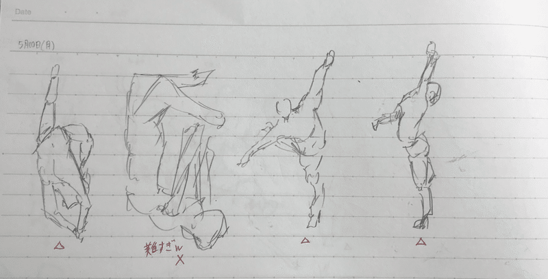 Pose Trainer でイラストの練習をしてみた Part2 けつあご3世 Note Pose Trainer でイラストの練習をしてみた Part2 けつあご3世 Note