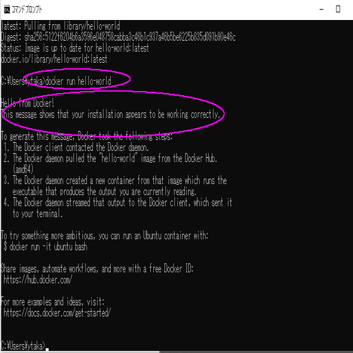 保存版 Dockerで Helloｰworld を実行してみよう Terminalに表示されるまでの仕組みの理解 ユウキ Note