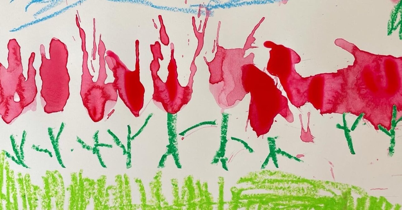 描き方 吹き絵 カーネーション 色いろ遊びすと Note