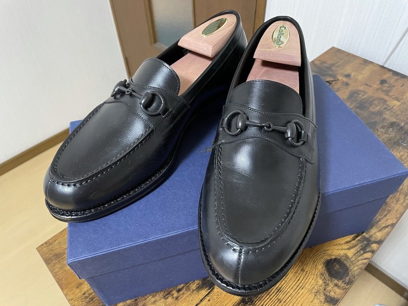 【美品】JALAN SRIWIJAYA ローファー 43 27.5相当 ジャランスリウァヤビットローファーサイズ43 （27cm〜27.5cm）